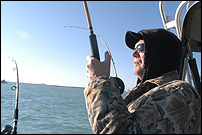 Lake Michigan Coho fishing