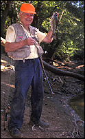 "Bayou" Bill Scifres fishing